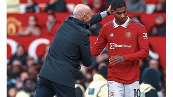 Para fans MU tentu senang melihat foto ini. Foto: Twitter