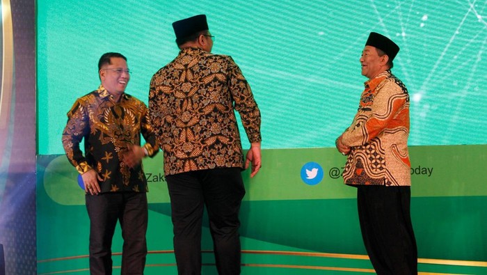 Menteri Agama Buka Rakornas Zakat Rapat Koordinasi Nasional Zakat digelar di Jakarta, Minggu (19/2/2023). Acara ini dibuka oleh Menteri Agama Yaqut Cholil Qoumas.