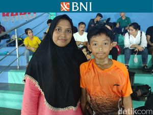 Doa dan Harapan Orang Tua untuk Anaknya di BNI Sirnas B 2023 Kota Batam