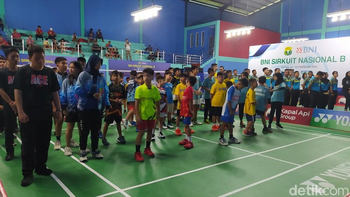 Para peserta BNI Sirnas 2023 Batam siap bertanding.
