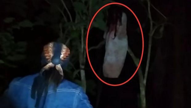 Penampakan Kuntilanak. (Foto: Istimewa)