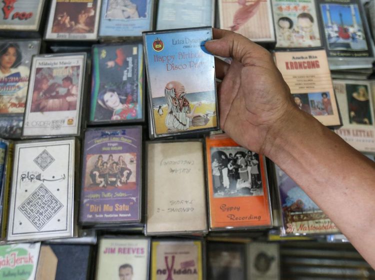 Potret Kaset Musik Jadul Masih Diburu di Era Digital