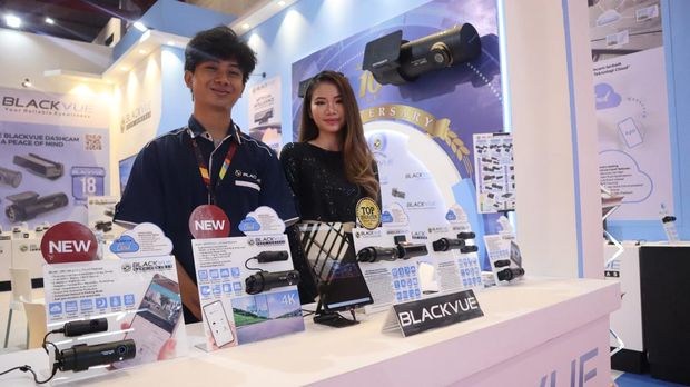 Promo dashcam Blackvue di IIMS 2023