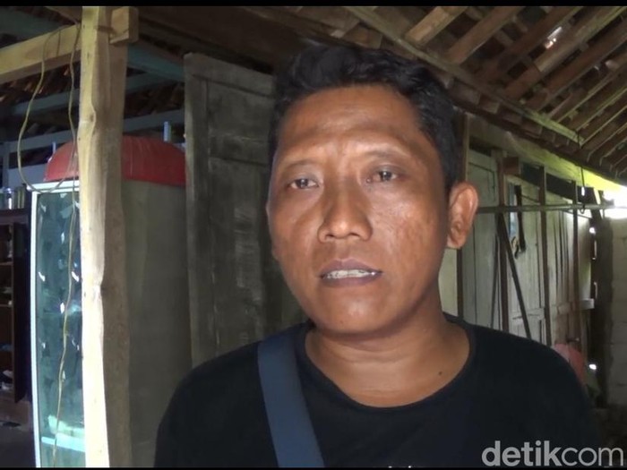 Purwanto, kerabat suami instruktur senam yang ditemukan tewas bersimbah darah di Ngawi.
