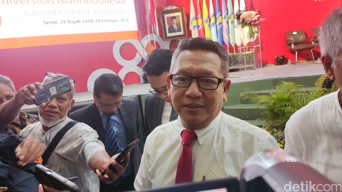 Rektor UII Fathul Wahid, Senin (20/2/2023).