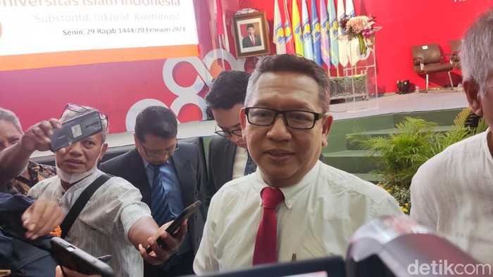 Rektor UII Fathul Wahid, Senin (20/2/2023).