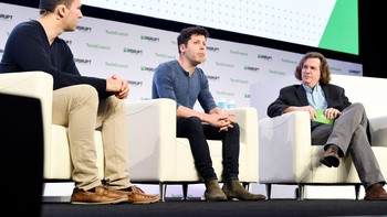 Dalam sekitar tiga menit setelah meeting dengannya, aku ingat berpikir bahwa seperti inilah pasti sosok Bill Gates ketika dia masih 19 tahun, kata pendiri Y Combinator, Paul Graham yang mengangkatnya menjadi presiden. Foto: Getty Images