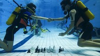 The Dive Chess World Championships, adalah nama kejuaraan dunia olahraga catur yang dipadukan dengan olahraga menyelam.  