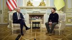 Surprise... Ini Momen Biden Mendadak Kunjungi Ukraina