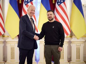 Topik yang Dibahas Joe Biden saat Kunjungan Dadakan ke Ukraina