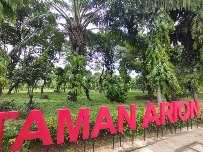 Taman Arion Jaktim (Brigitta/detikcom)