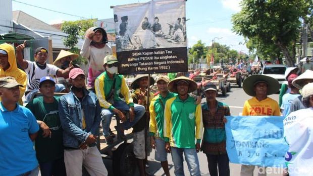 demo petani jombang