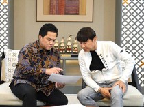 Shin Tae-yong Follow Lagi Instagram Erick Thohir
