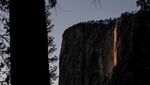 Fenomena Air Terjun Api di Taman Nasional Yosemite California