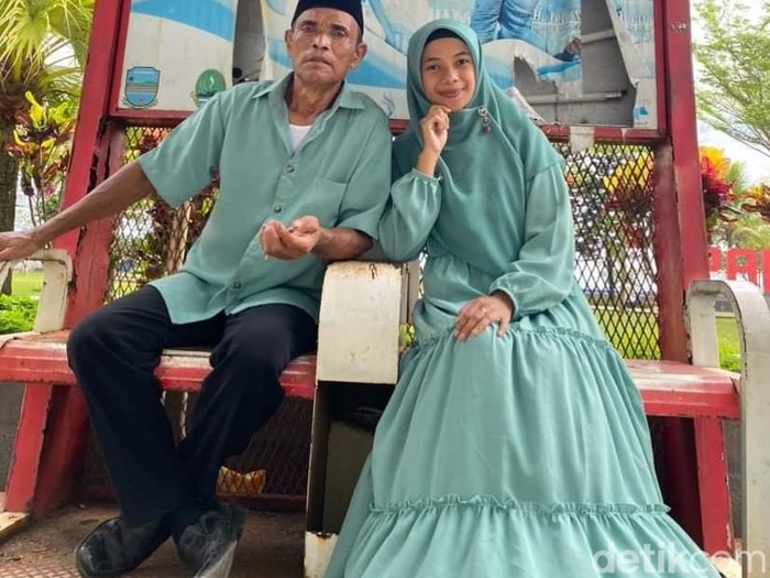 Pasangan Ana dan Emen Hidayat.