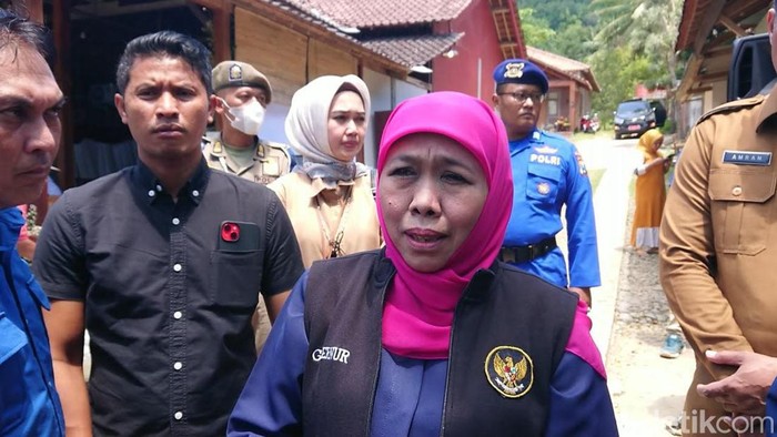 Gubernur Khofifah di Trenggalek