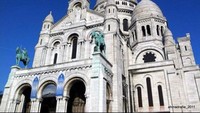 Ahmad Rafai juga memposting Basilika Sacre Cour atau Basilika Hati Suci Paris. Ini merupakan gereja Katolik Roma di Paris. Pembangunannya dimulai pada tahun 1875 dan selesai pada tahun 1914. (Instagram Ahmad Rafai)