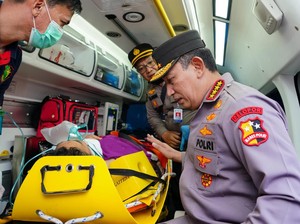 Kapolri Jenguk Kapolda Jambi di RS Bhayangkara, Ternyata Mereka Seangkatan