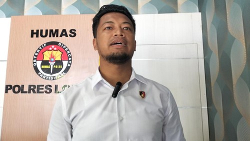 Kasatreskrim Polres Lombok Barat Iptu I Made Dharma Yulia Putra di Polres Lombok Barat, Selasa (21/2/2023).