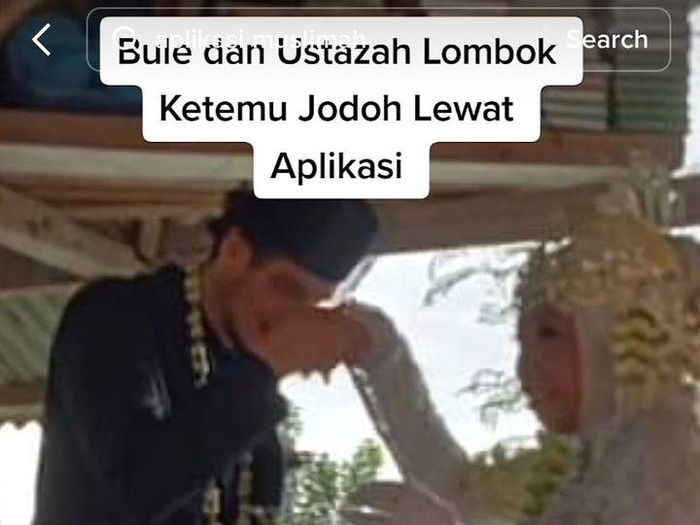Kisah ustazah di Lombok, NTB menikah dengan bule asal Belgia, viral di media sosial. Kisah ustazah di Lombok, NTB menikah dengan bule asal Belgia, viral di media sosial.