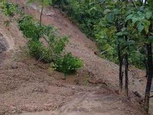 Akses Antardesa di Barru Putus Tertimbun Longsor, Warga Minta Ekskavator