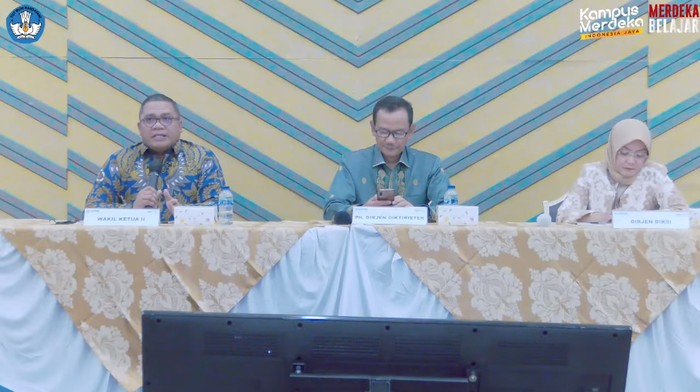 Konferensi Pers Pengunduran Finalisasi PDSS SNBP 2023