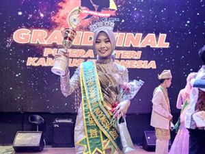 Mahasiswi UIN Makassar Raih Juara 1 Puteri Kampus Indonesia di Surabaya