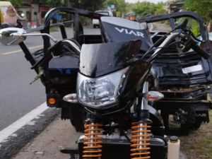 Mahasiswa KKN UIN Makassar Pakai Motor Roda 3 Tabrak Pohon di Majene, 1 Tewas