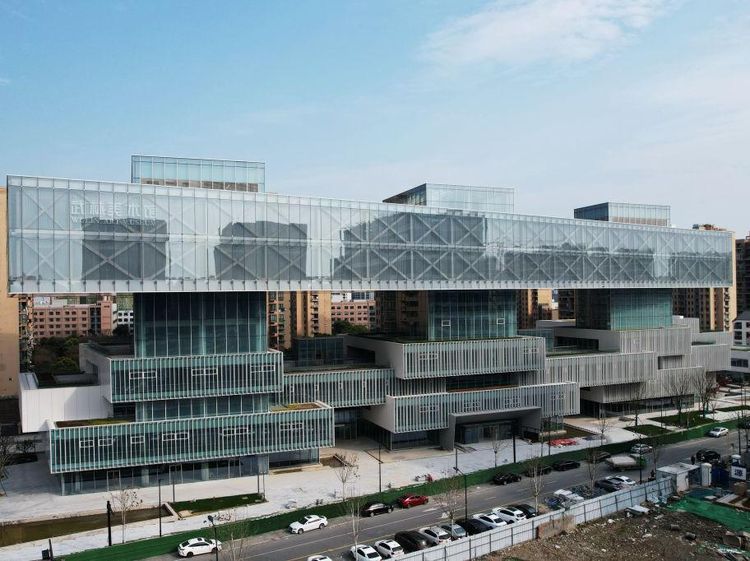 Megahnya Museum Seni yang Baru Rampung di Hangzhou China