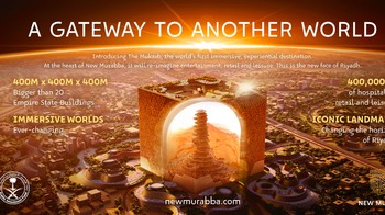 Dikutip dari Middle East Eye, Mukaab akan dibangun oleh New Murabba Development Company yang akan dipimpin langsung oleh Putra Mahkota Mohammed bin Salman dan bertujuan mengembangkan pusat kota modern terbesar di dunia di Riyadh. Foto: Newmurabba.com