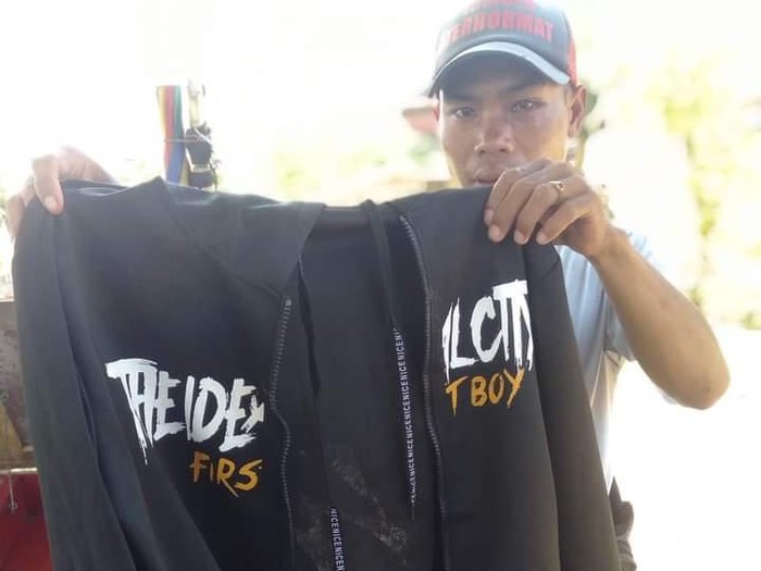 Korban penganiayaan oleh OTK di Kecamatan Huu Dompu.