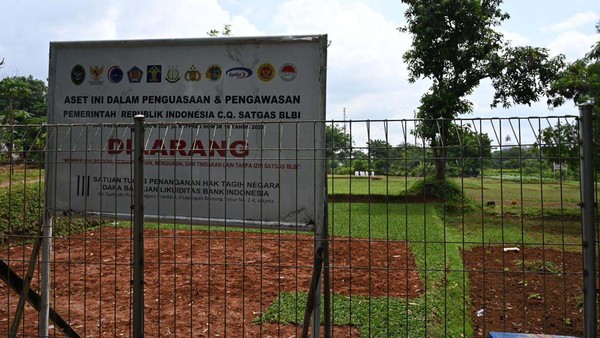 Potret Satgas BLBI Sita Habis Aset Rp 1 T di Meruya