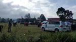 Penampakan Awan Tebal yang Halangi Evakuasi Kapolda Jambi Cs