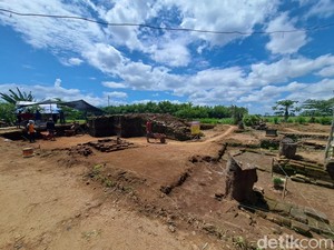 Ekskavasi Tahap 4 Situs Pandegong di Jombang Temukan 2 Struktur Baru
