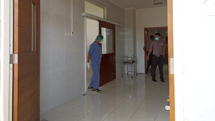 Suasana menjelang penyerahan jenazah ledakan petasan Blitar