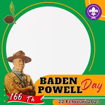 Twibbon Hari Bapak Pramuka Sedunia 2023