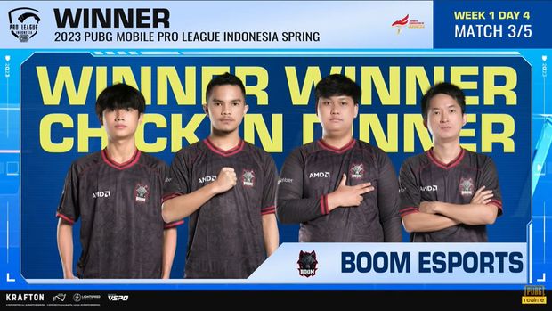 Kejuaraan PUBG Mobile tertinggi di Indonesia bertajuk PMPL ID Spring 2023, sudah menghelat pertandingan pekan pertama. Ada fakta-fakta menarik yang terjadi lho.