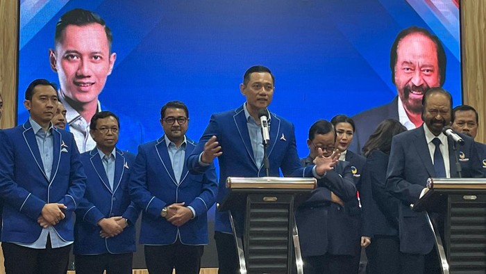 AHY dan Surya Paloh