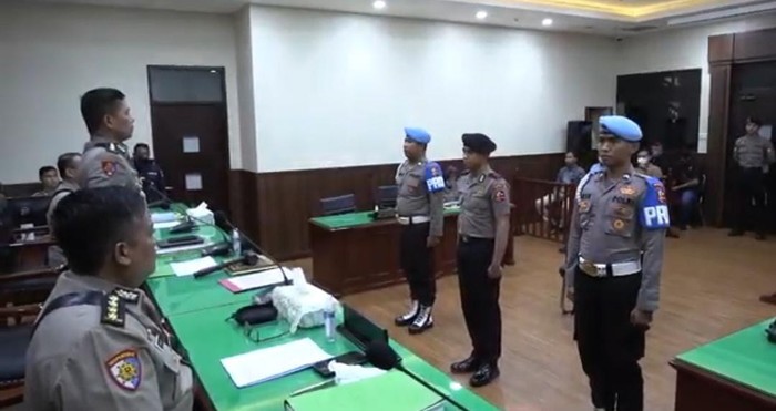 Bharada Richard Eliezer menjalani sidang etik (dok. Polri)