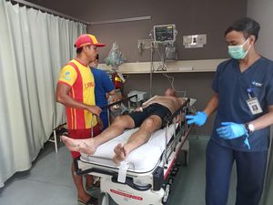 Bule Australia Ditemukan Lemas di Pantai Legian