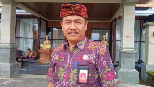 Kepala Dinas Koperasi, UMKM, Perindustrian dan Perdagangan (Diskoperindag) Kabupaten Karangasem I Gede Loka Santika.