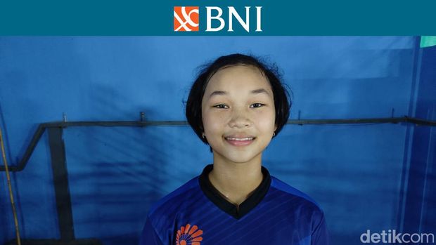 Aksi Divya Kuncoro di BNI Sirnas B 2023. BNI Sirnas B Batam 2023, BNI Srnas 2023