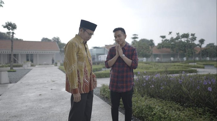 Wali Kota Solo Gibran Rakabuming Raka dan Tuan Guru Bajang (TGB) Zainul Majdi, di Solo, Rabu (22/2/2023).
