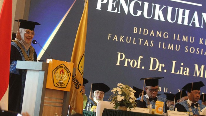 Guru Besar Unpas Lia Mulyawati.