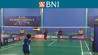 Ajang yang merupakan seri kedua BNI Sirnas 2023 ini sudah memasuki hari ketiga pada hari Rabu (22/2). Foto: Bayu Baskoro/detikcom