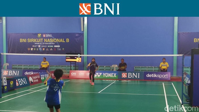 Hari 3, BNI Sirnas B Batam 2023, BNI Sirnas 2023 BNI Sirnas B Batam 2023 di hari ketiga, Rabu (22/2).