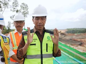 Jokowi Jamin Tol Balikpapan Tembus IKN Rampung Akhir 2024