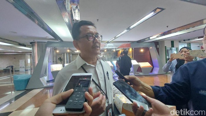 Kepala Organisasi Riset Elektronika dan Informatika BRIN, Budi Prawara (Rumondang/detikcom)