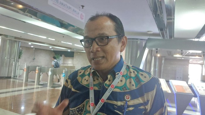 Kepala Pusat Riset Kebencanaan Badan Riset dan Inovasi Nasional (BRIN) Adrin Tohari (Rumondang-detikcom)