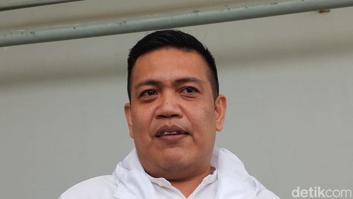 Ketua Panitia Musra Projo, Panel Barus (Anggi/detikcom)
